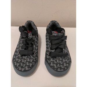 Disney Parks Canvas Shoes Kids 11/12 Sneakers Classic Mickey Mouse Print